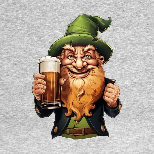 Cheers Leprechaun by JunkyDotCom